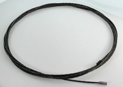 Ocelový kominický nástavec pro štětku a nebo kartáč Termopen délka 10 metrů závit M8 a M12 - ocelové stáčené lano