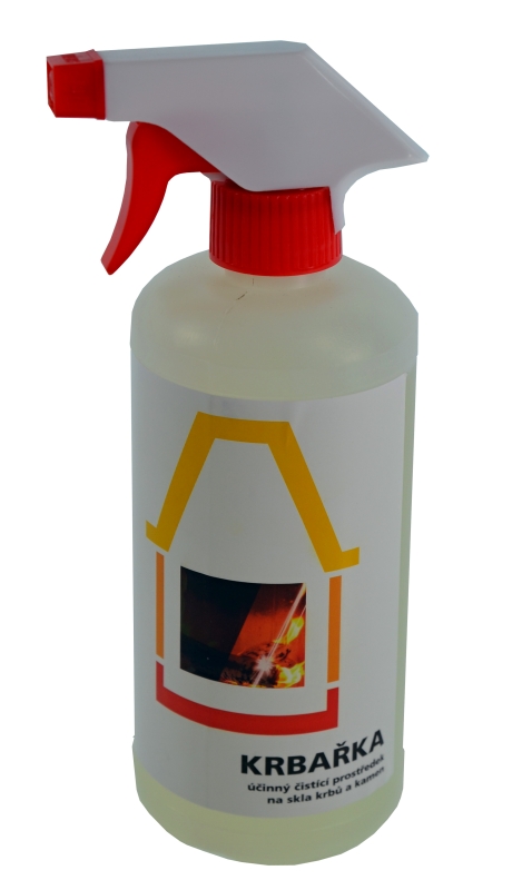 Čistič krbových skel Profikrby - Krbařka - velmi účinný čistič krbových skel