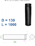 V.A.P.K. Kouřovod 130 Roura délky 1000 mm - průměr 130 mm   tl.1,5