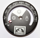 HANSA Měřič teploty spalin Příložný teploměr na kouřovody, s magnetem - teplota spalin