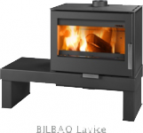 THORMA Filakovo Krbová kamna 11,5 kW LAVICE pro Bilbao UNI - šířka kamen 770 mm -podstavec