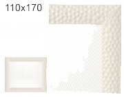 Kratki Krbová mřížka exkluzívní  VENUS krémová 110x170