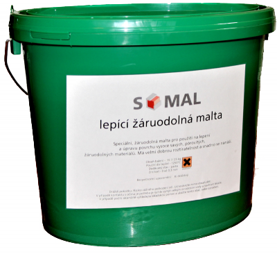 Spojovací malta S-MAL P-D Refractories CZ a.s. žáruodolný tmel - 25 kg