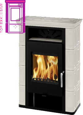 Krbová kamna Thorma Exclusive THORMA Filakovo Borgholm TOP Exclusive slonová kost