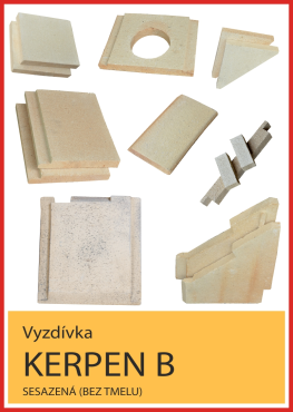 Náhradní sada šamotů servis THORMA Filakovo - Profikrby s.r.o. Blansko vyzdívka KERPEN AT - sada šamotů