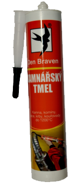 Kamnářský tmel profikrby Kamnářský tmel SOUDAL 1500°C - kartuše 280 ml
