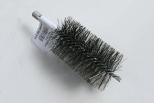 Kartáč kominický se závitem pro kominické tyče a nástavce - závit M12 Termopen ocelový čistící kulatý průměr 60  - kominické nářadí