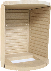 Náhradní vyzdívka pro krbová kamna Zaragoza servis THORMA Filakovo - Profikrby s.r.o. Blansko ZARAGOZA - sada vermiculitů - náhradní díly pro krbová kamna - Thorma