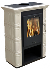 Krbová kamna Thorma kachlová THORMA Filakovo Borgholm Keramik cappuccino