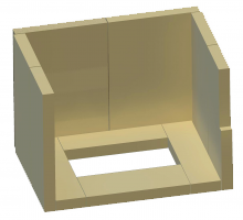 Vermikulitová vyzdívka Thorma Borgholm starší typ - náhradní díly servis THORMA Filakovo - Profikrby s.r.o. Blansko Šamotová vyzdívka pro krbová kamna s topeništěm typu Borgholm starší typ - vermikulit